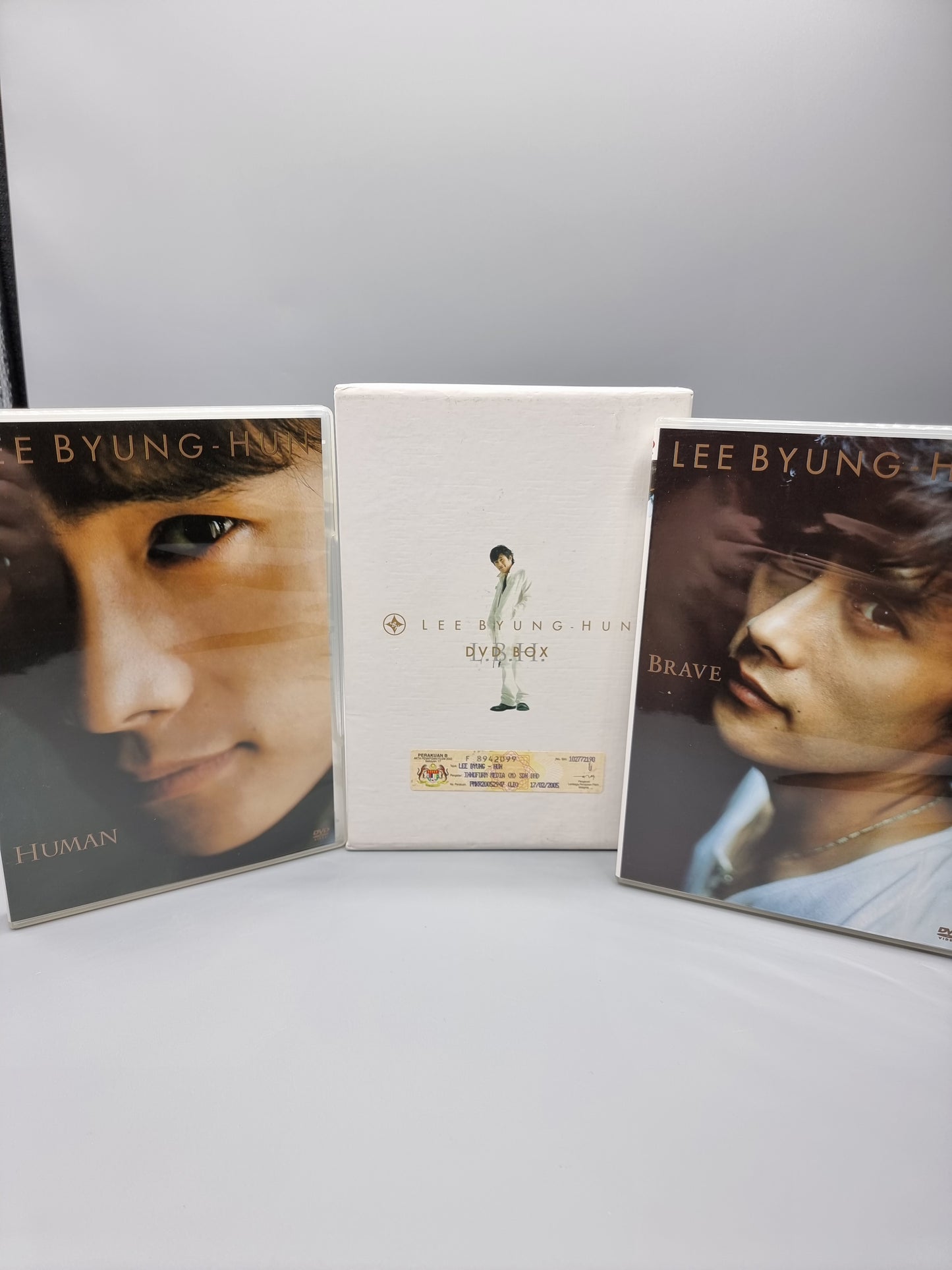 Lee Byung Hun Human and Brave DVD USED Collection Set