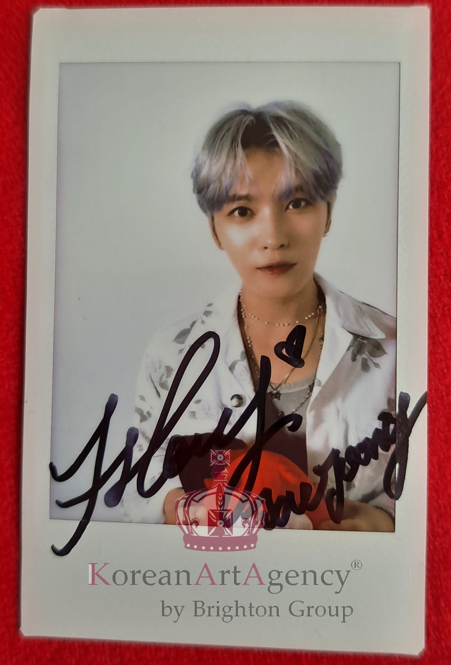 Kim Jae Joong Set of 2pcs Polaroid Instax Autographs