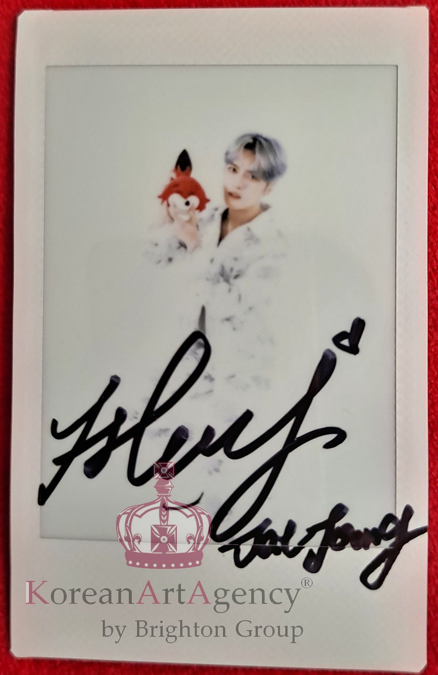 Kim Jae Joong Set of 2pcs Polaroid Instax Autographs