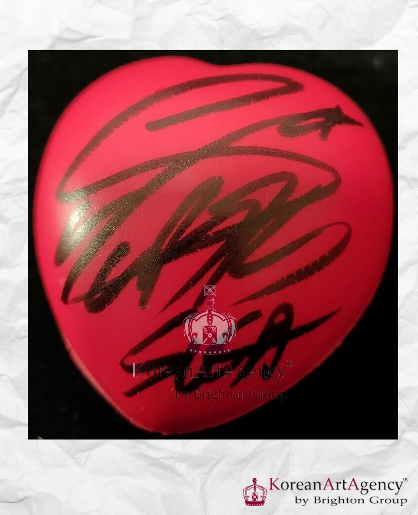 BTS HeartBall 7Pcs Individual Autographed SET Jimin JHope RM Jin Suga Jungkook V