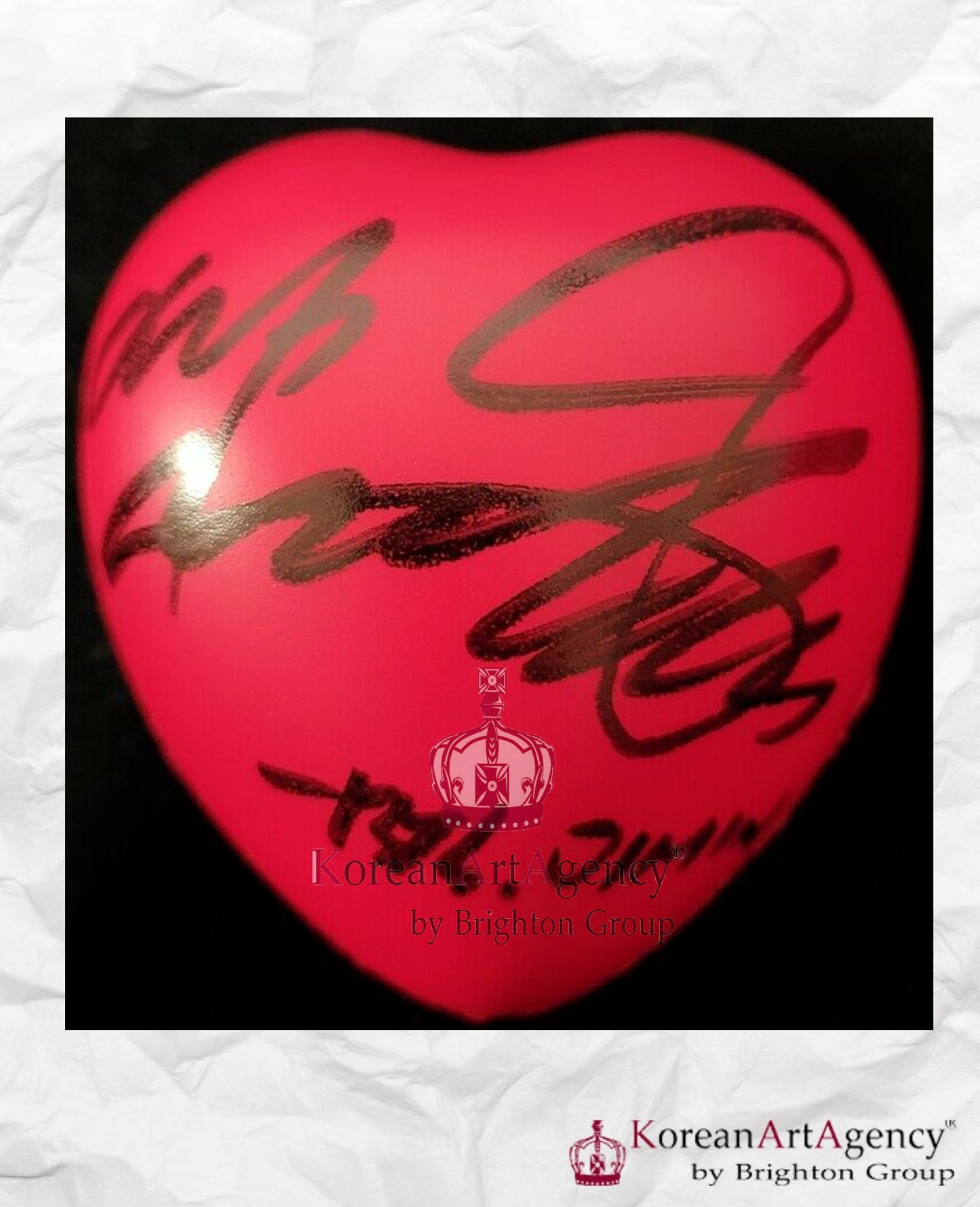 BTS HeartBall 7Pcs Individual Autographed SET Jimin JHope RM Jin Suga Jungkook V