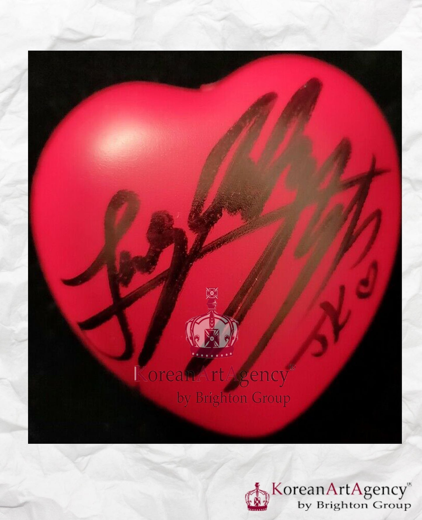 BTS HeartBall 7Pcs Individual Autographed SET Jimin JHope RM Jin Suga Jungkook V