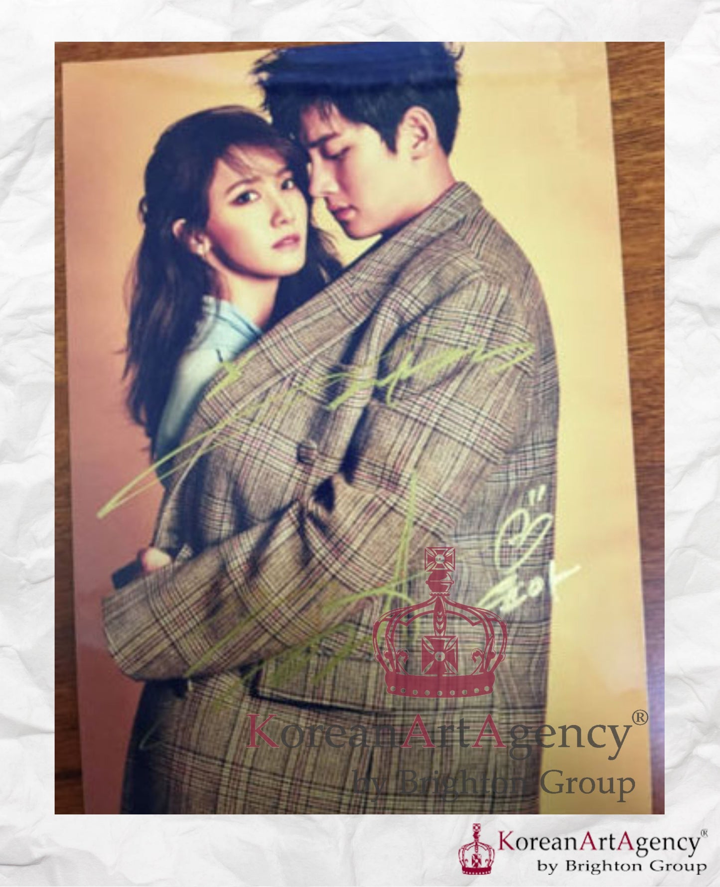 The K2 Im Yoon Ah Ji Chang Wook Autograph