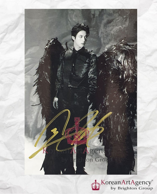 BTS Jin Dark Angel Autograph