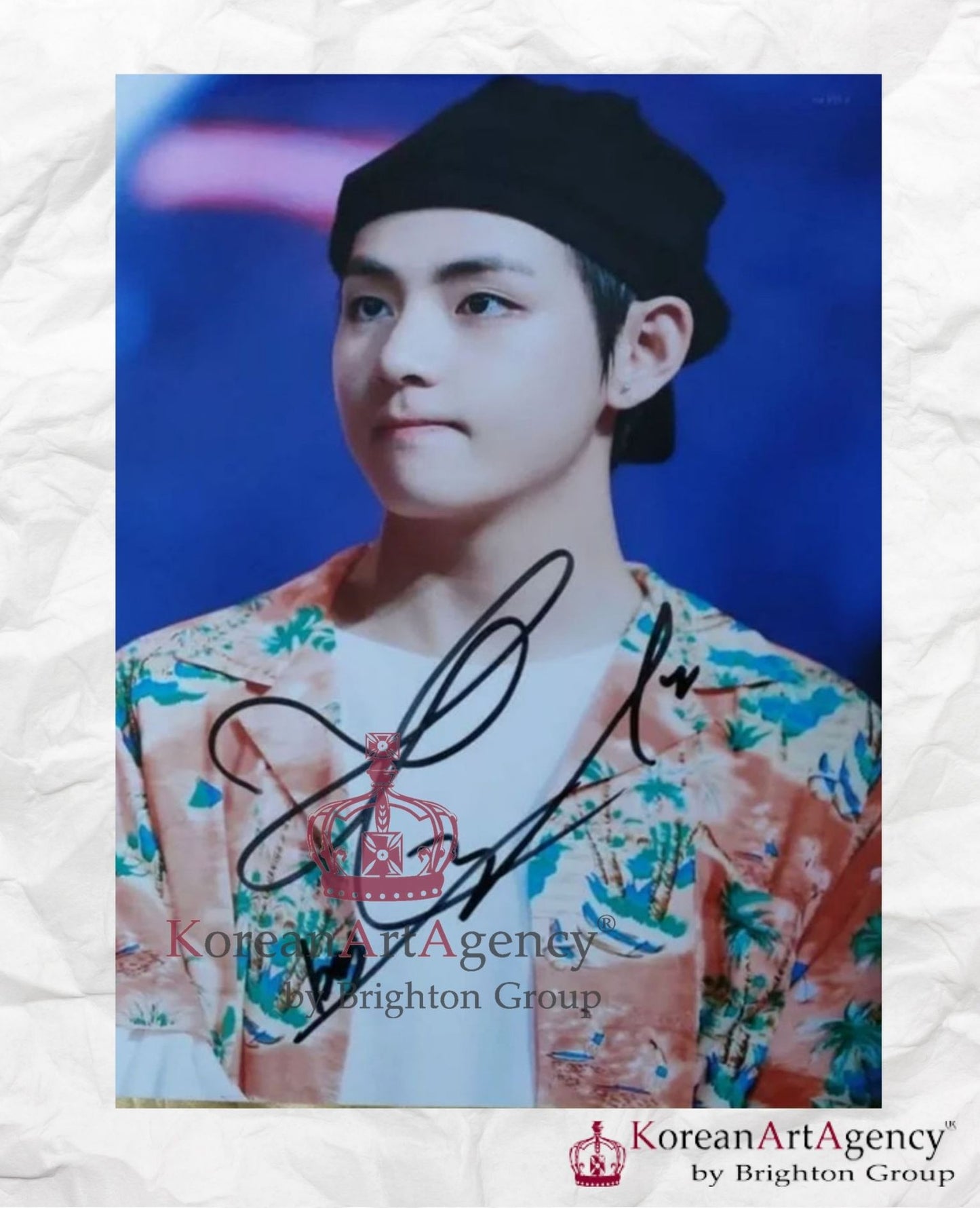 BTS V Kim Taehyung Autograph