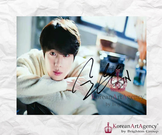 BTS Jin Autograph