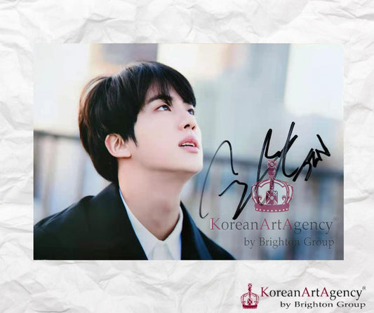 BTS Jin Autograph