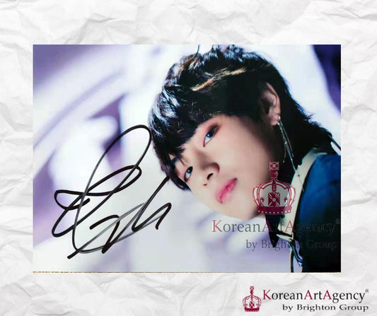 BTS V Kim Tae-hyung Autograph