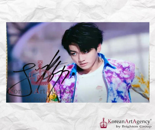 BTS Jungkook Autograph