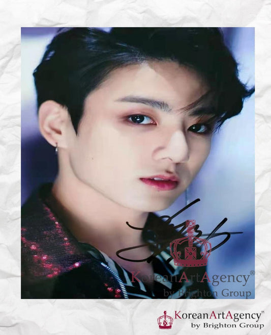 BTS Jungkook Autograph