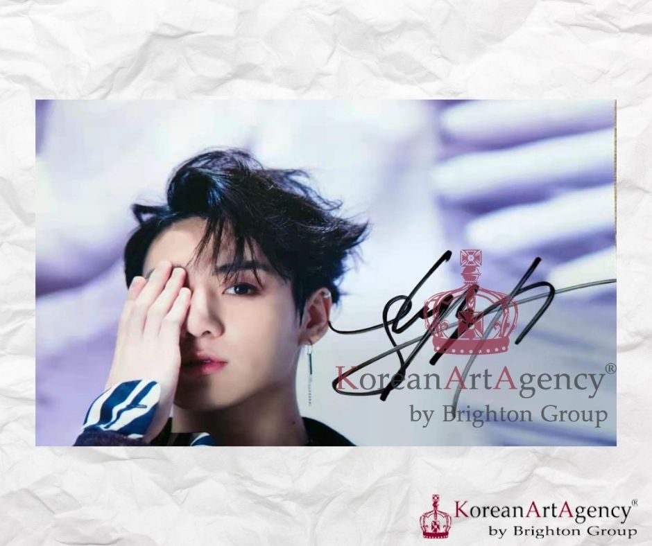 BTS Jungkook Autograph