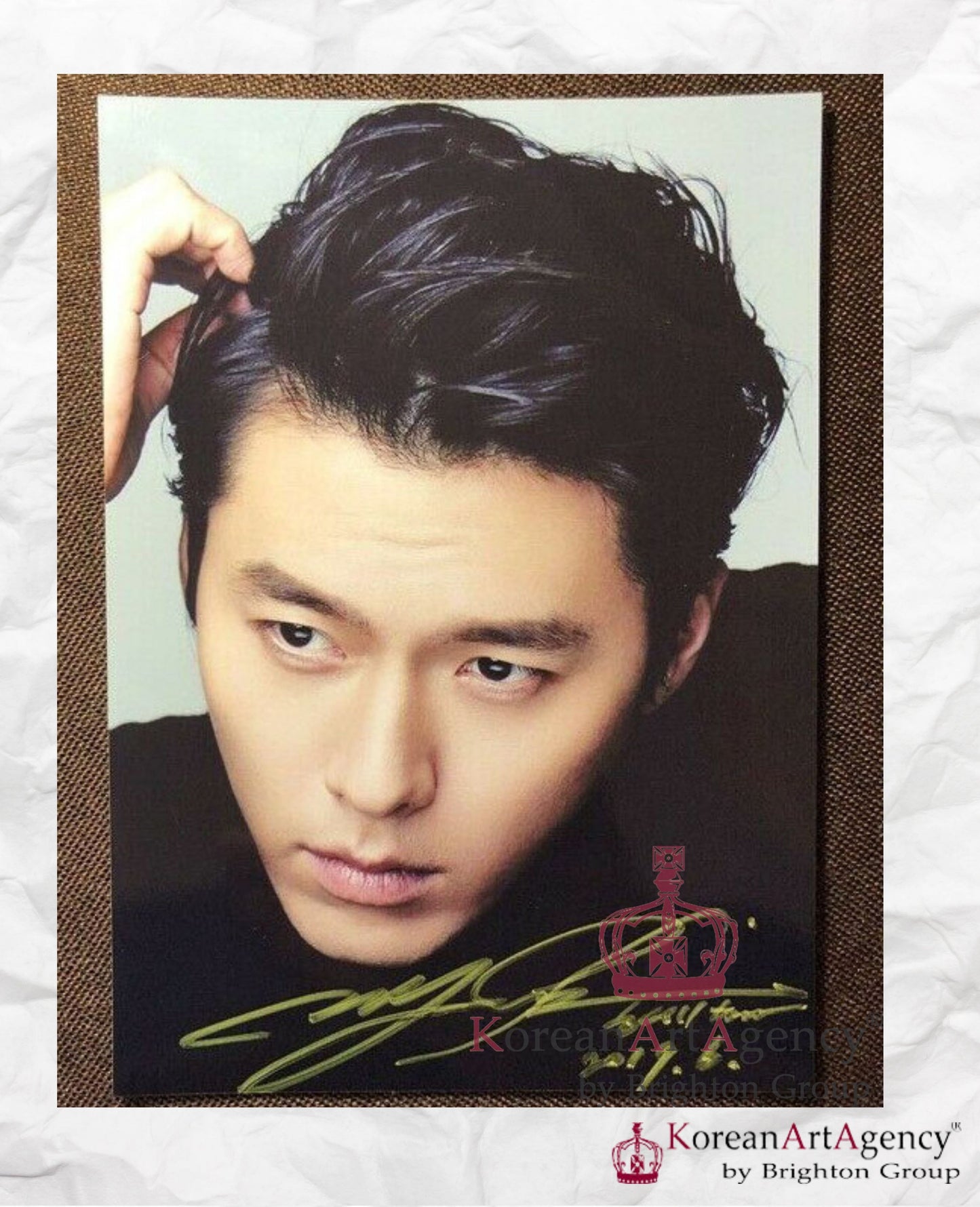 Hyun Bin Autograph