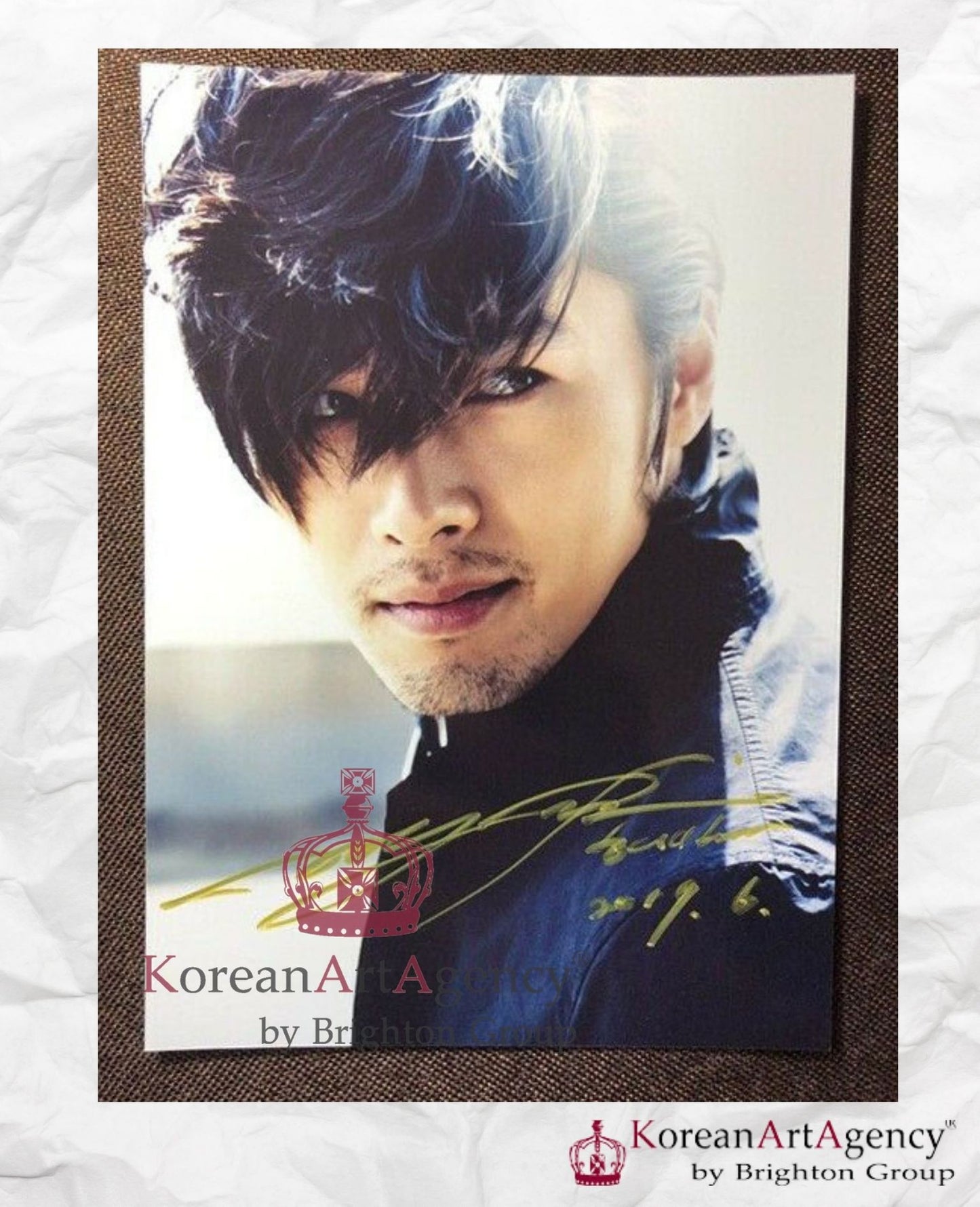 Hyun Bin Autograph