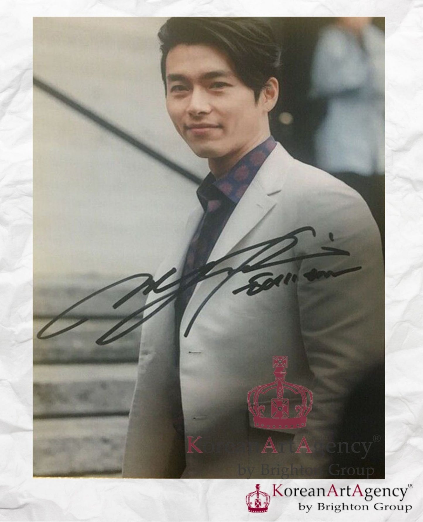 Hyun Bin Autograph