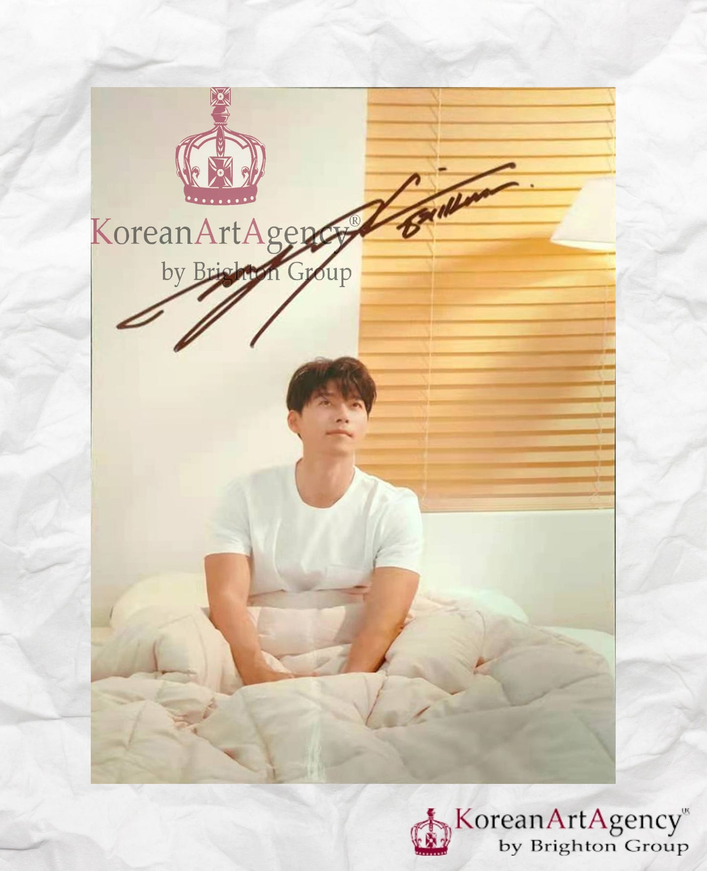 Hyun Bin Autograph