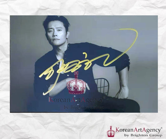 Lee Byung Hun Autograph