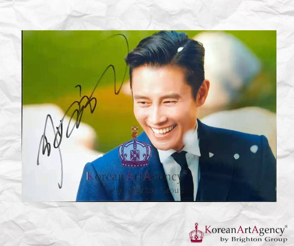 Lee Byung Hun Autograph