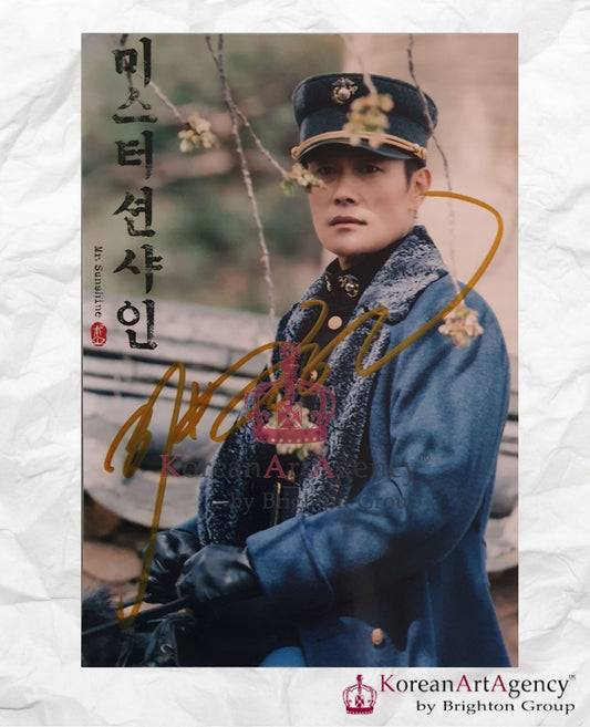 Mr. Sunshine Lee Byung Hun Autograph