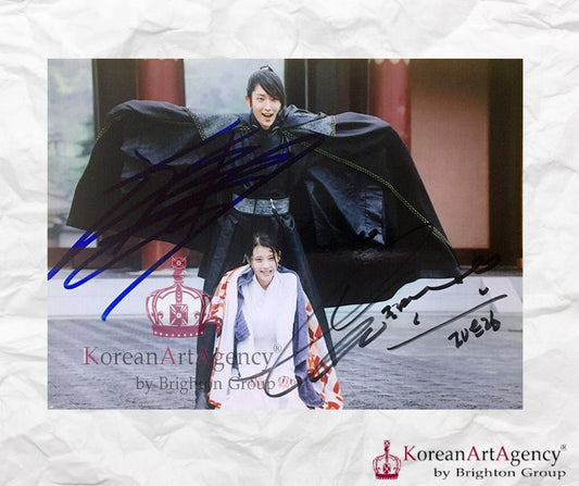 Moon Lover Scarlet Heart Ryeo Lee Joon Gi Lee Ji-eun Autograph