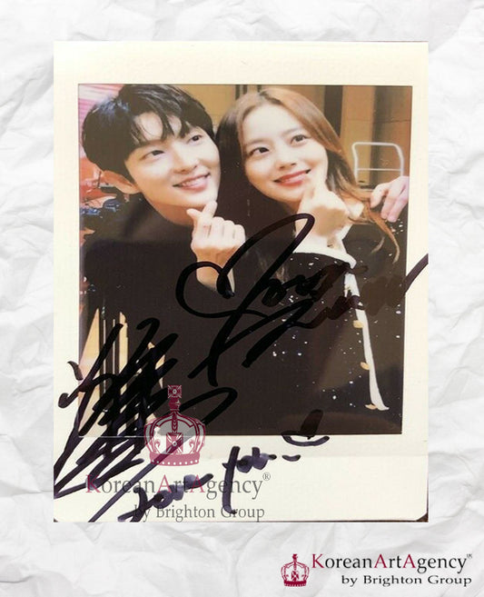 Flower of Evil Lee Joon Gi Moon Chae Won INSTAX POLAROID FOTO Autograph