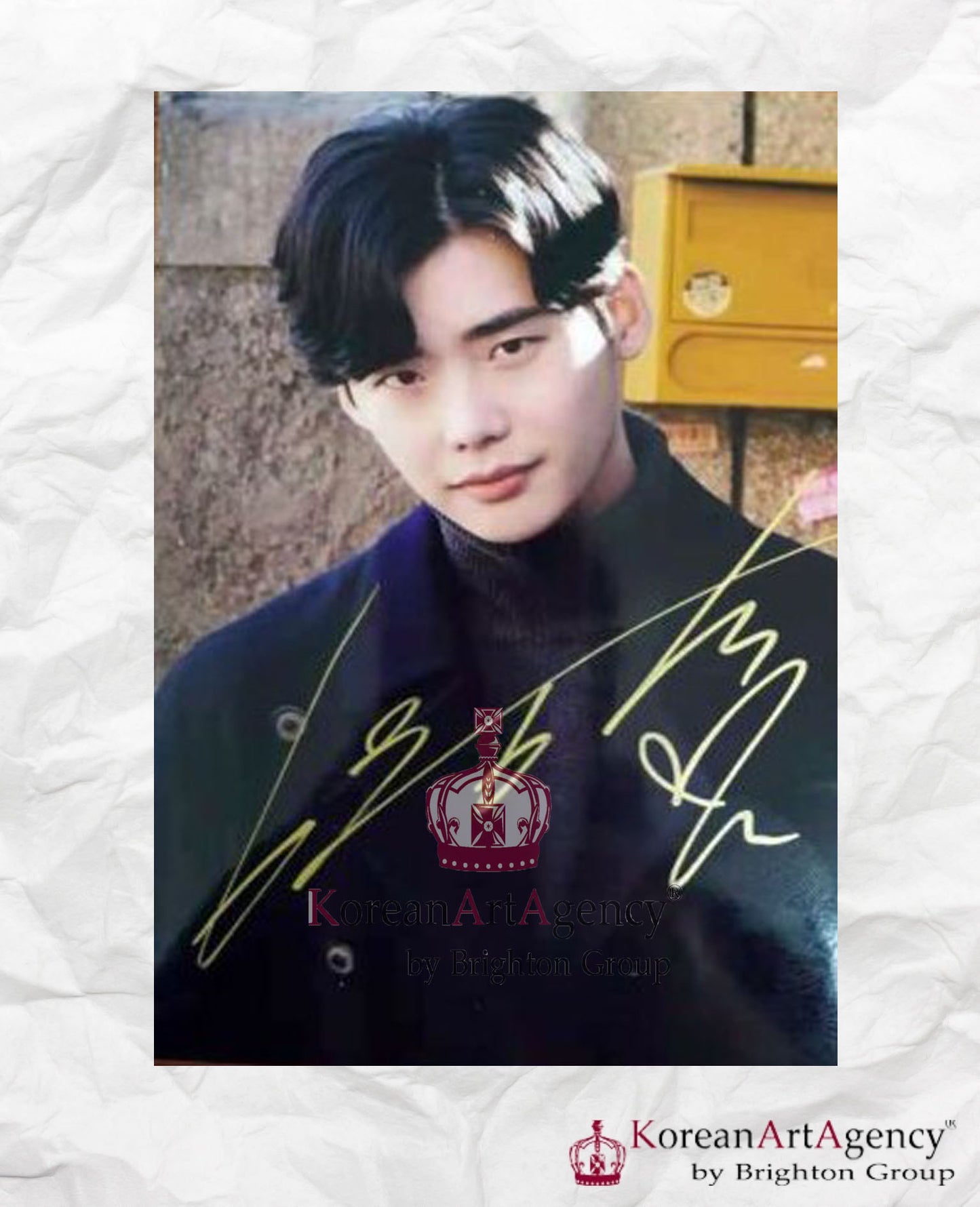 Lee Jong Suk Autograph