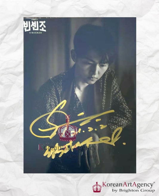 Vicenzo Song Joong Ki Autograph