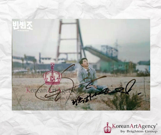 Vicenzo Song Joong Ki Autograph