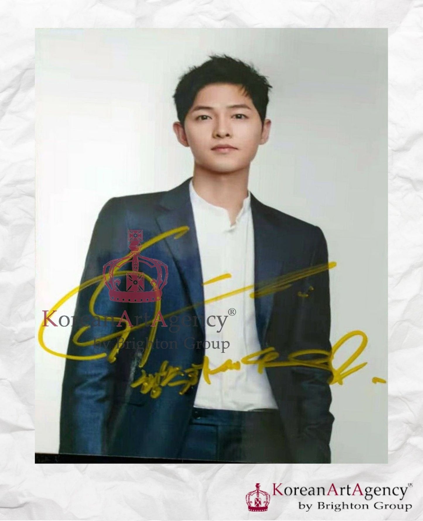 Vicenzo Song Joong Ki Autograph