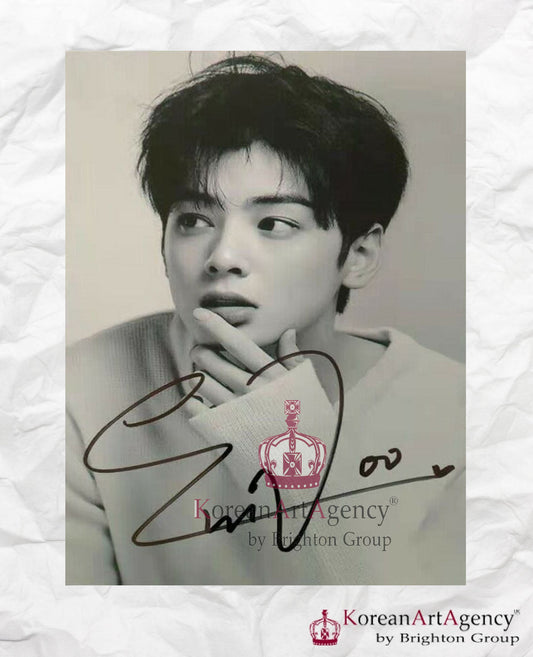 Cha Eun Woo Autographs