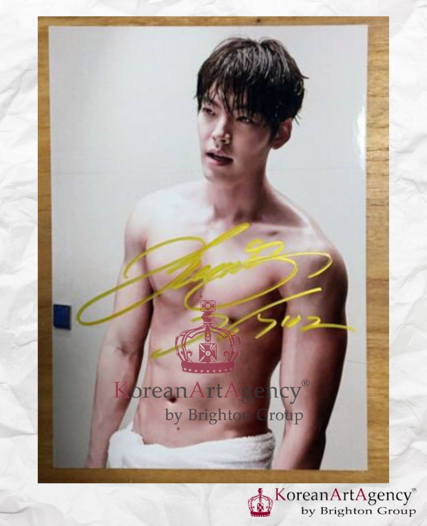 Kim Woo Bin Autograph