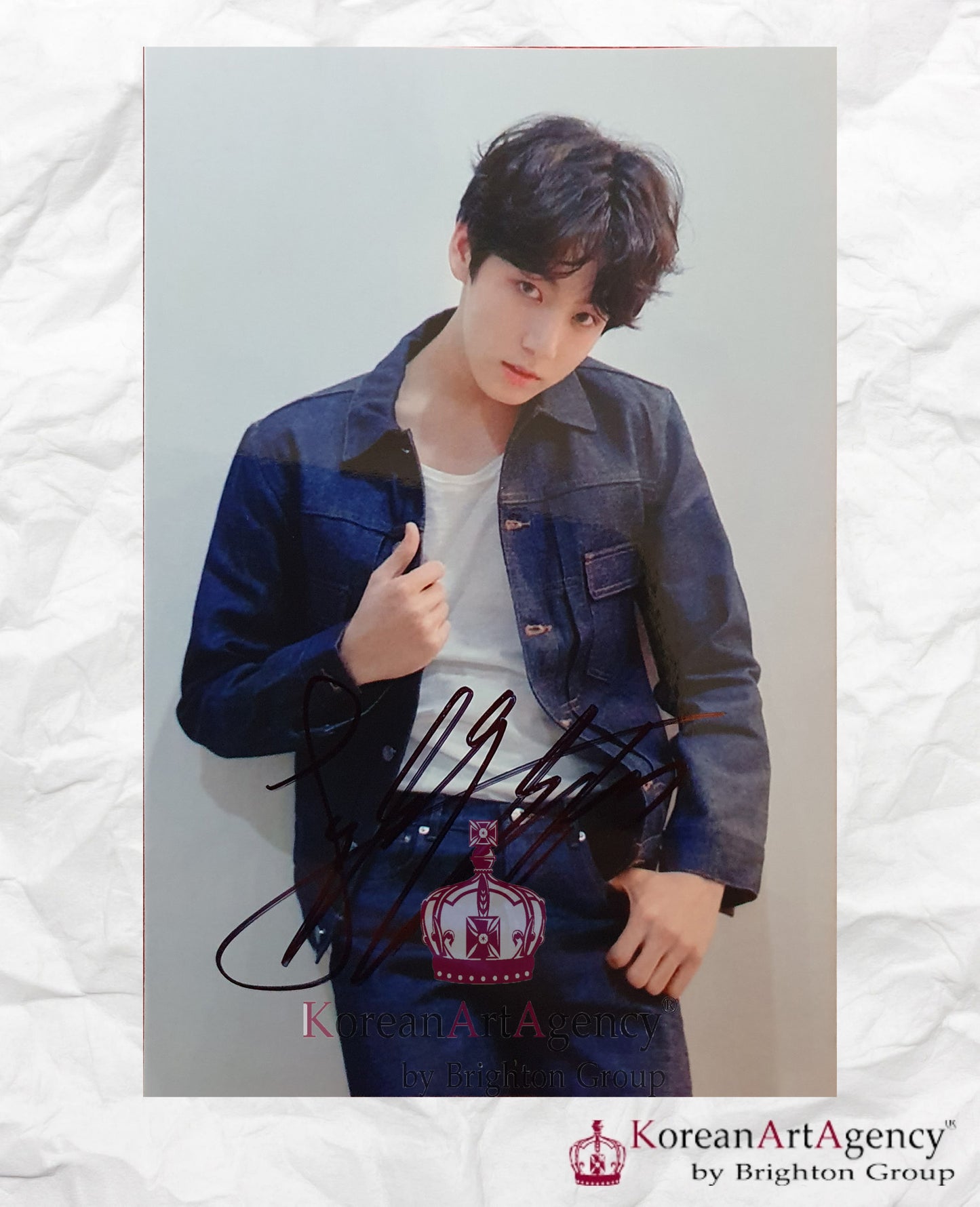 BTS Jungkook Autograph