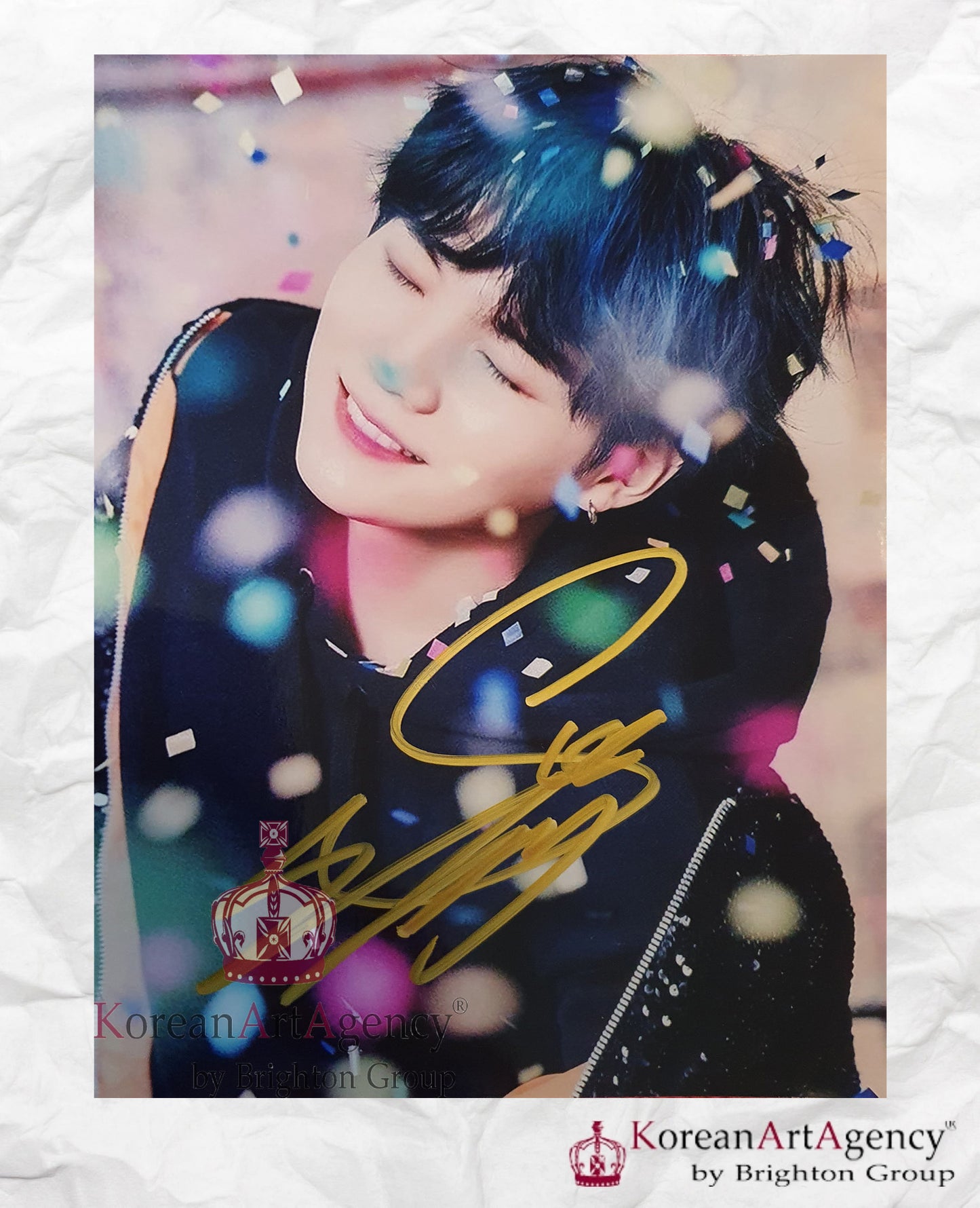 BTS Suga Autograph