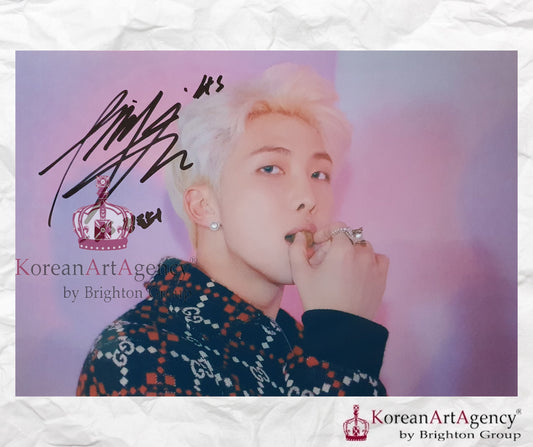 BTS RM Autograph