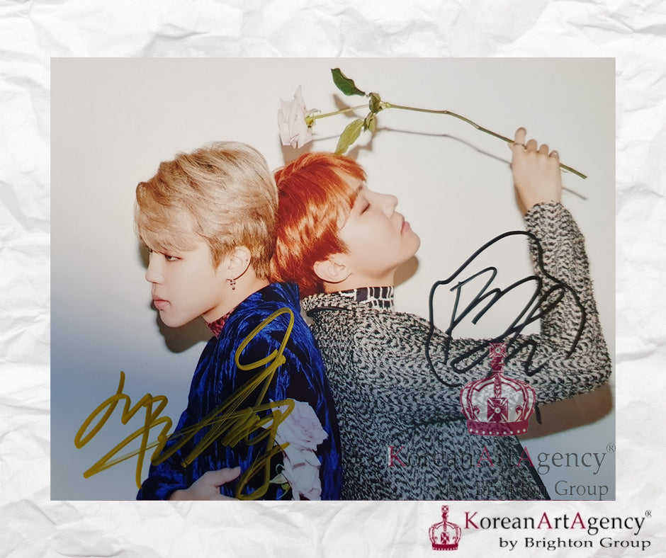 BTS Jimin JHope Autograph