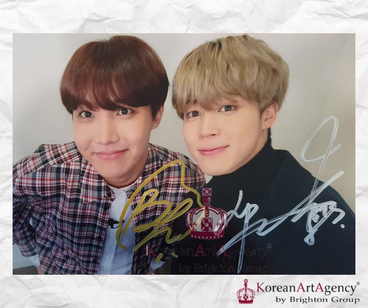 BTS Jimin JHope Autograph