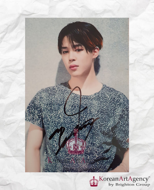 BTS Jimin Autograph