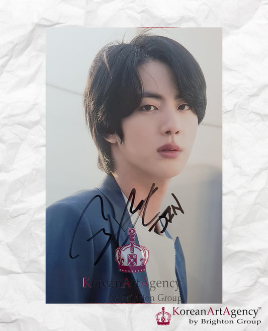 BTS Jin Autograph