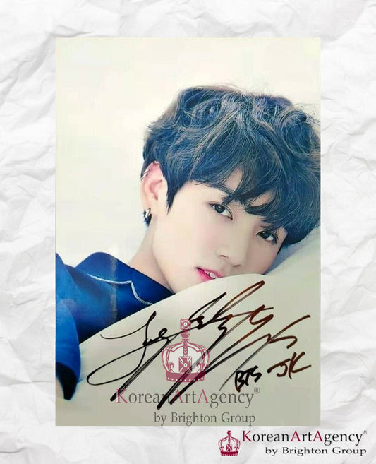 BTS Jungkook Autograph