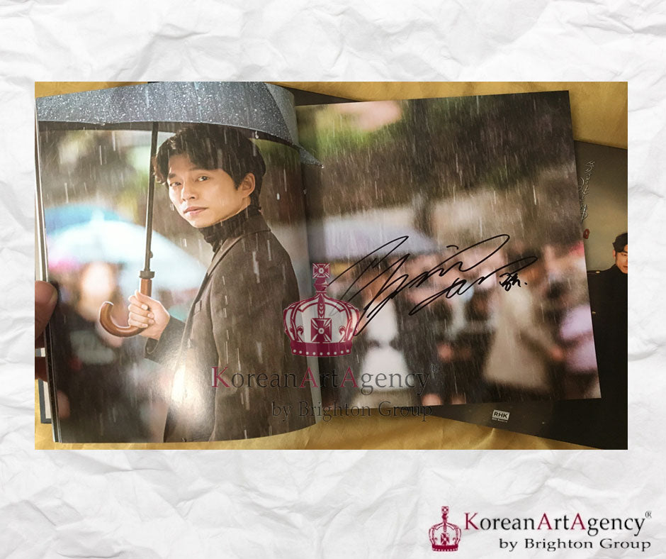 Goblin Kdrama Series Photobook Autographed Gong Yoo