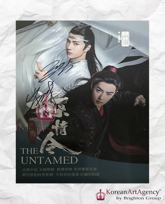 The Untamed Wang YIBO Xiao Zhan Autograph