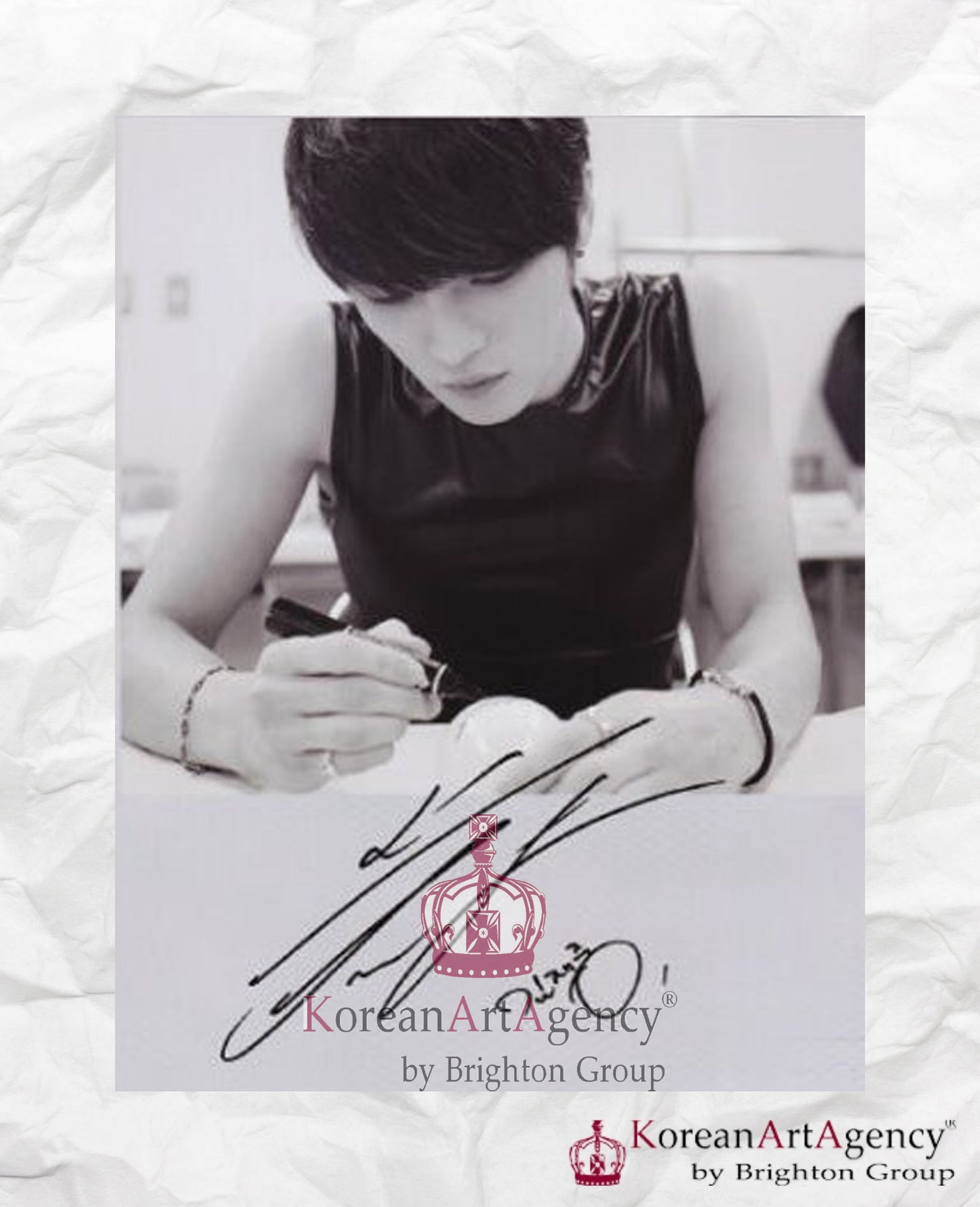 Kim Jae Joong Signed Ball Autograph