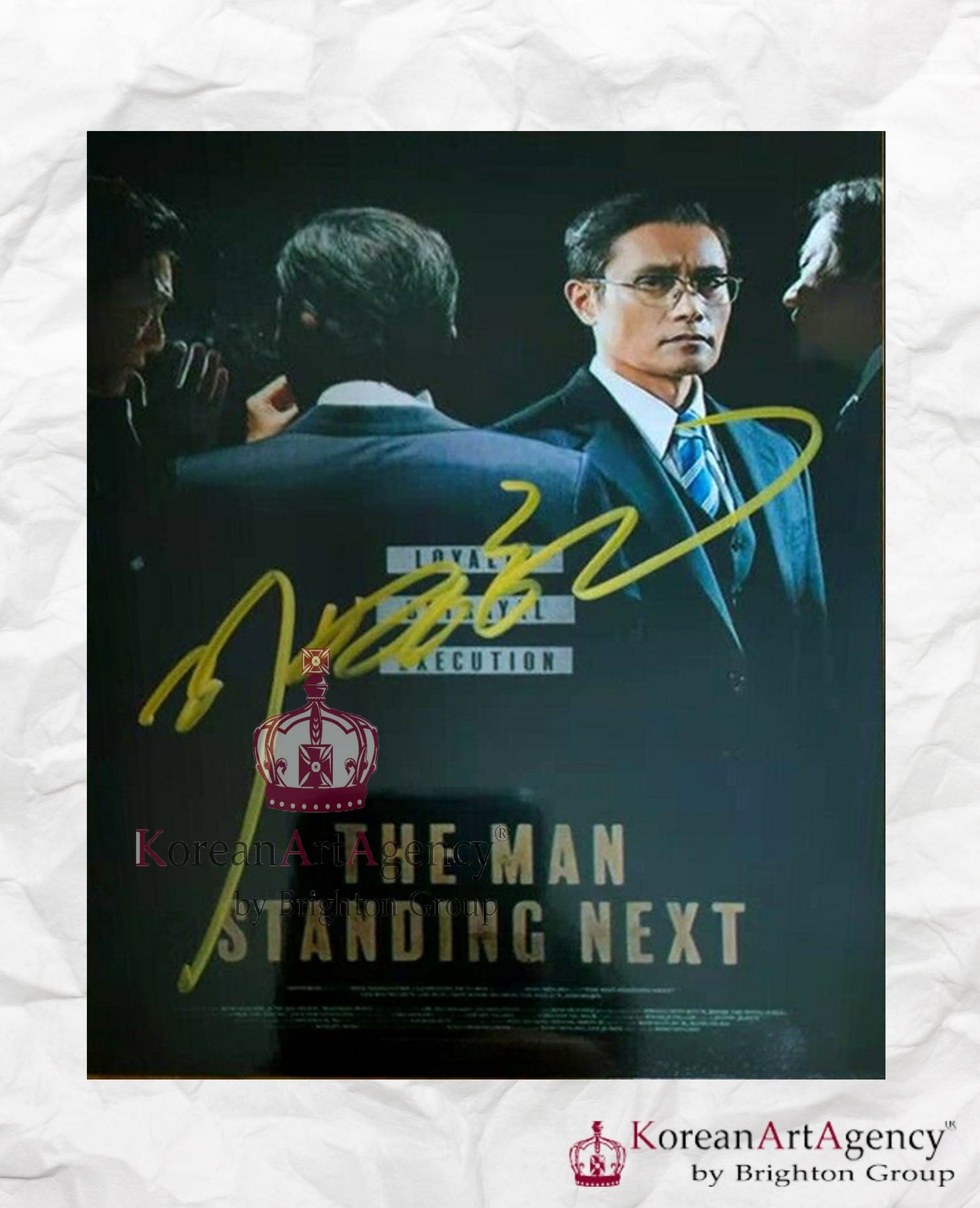 Lee Byung Hun Autograph