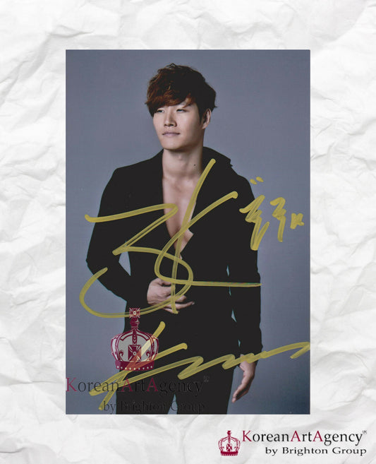 Kim Jong Kook Running Man Autograph