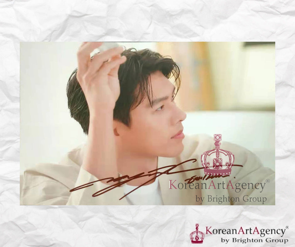 Hyun Bin Autograph