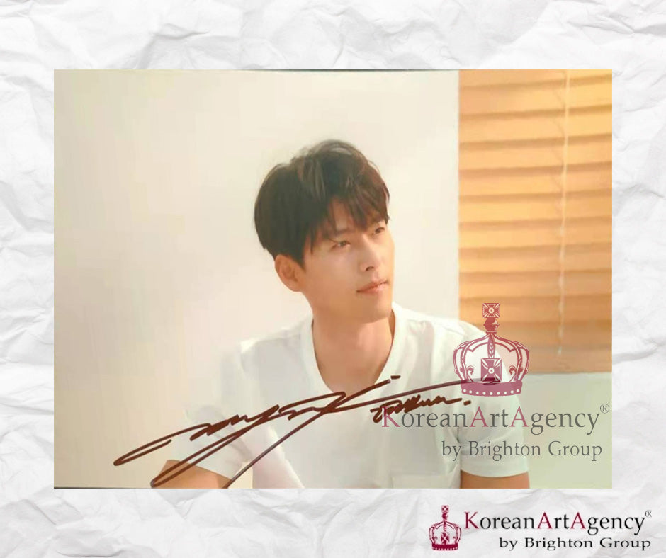 Hyun Bin Autograph