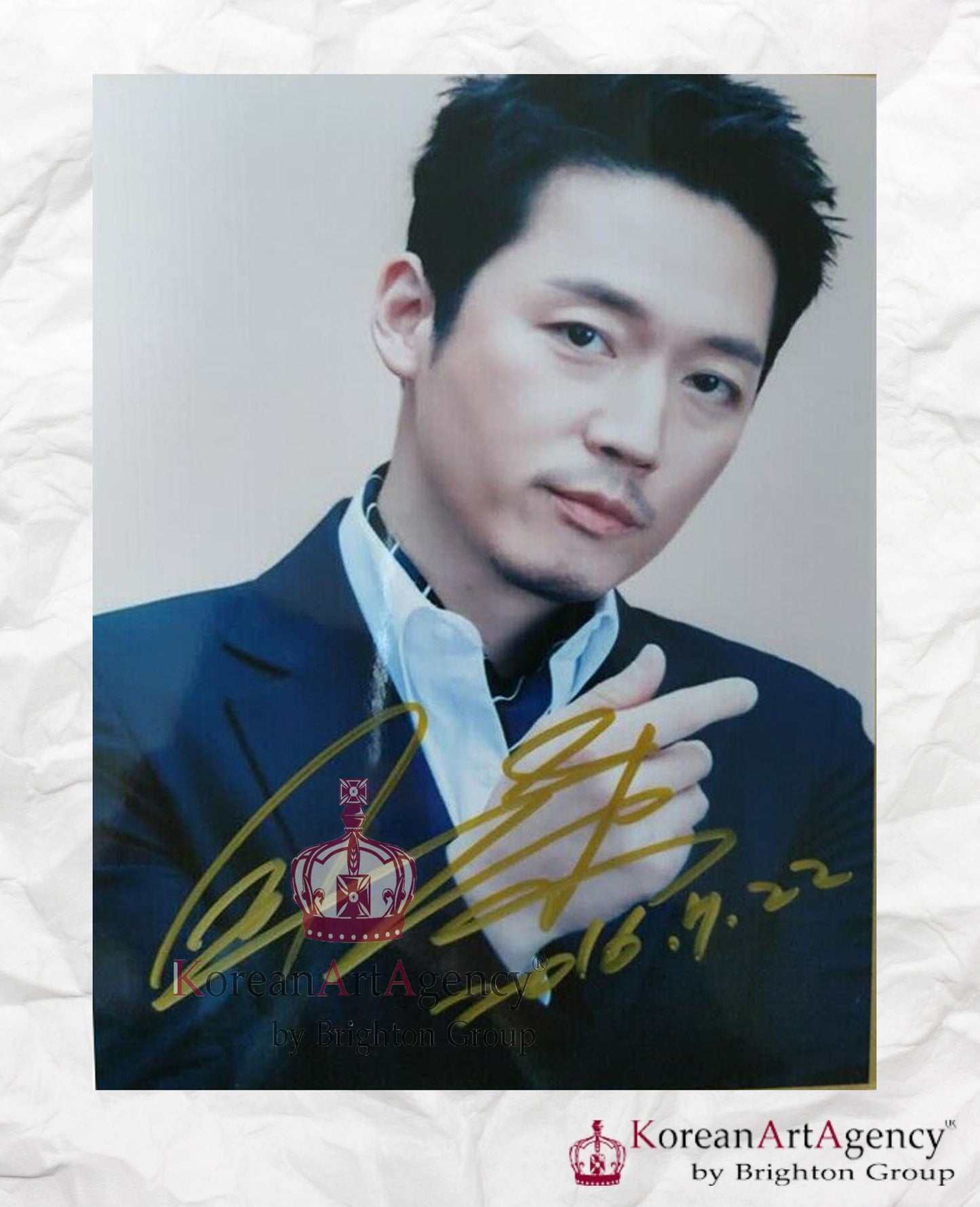 Jang Hyuk Autograph