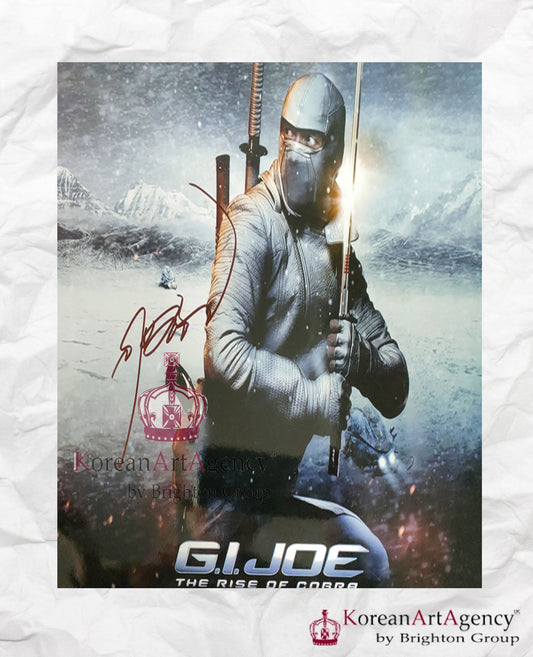 Lee Byung Hun Autograph