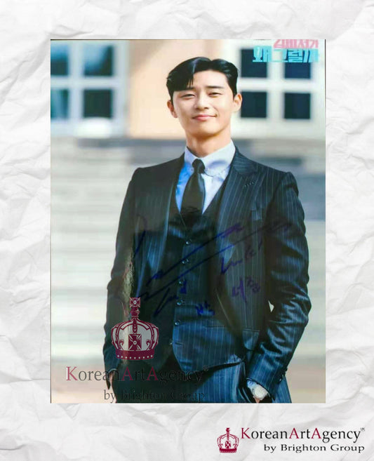 Park Seo Joon What's Wrong with Secretary Kim? Autograph