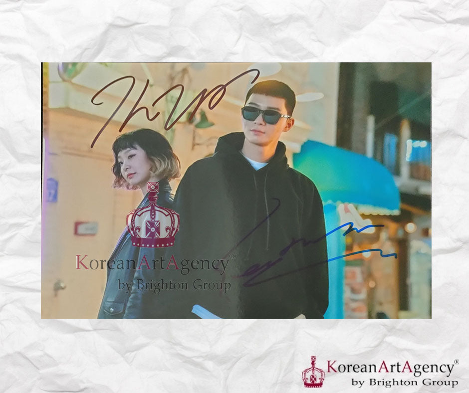 Itaewon Class Park Seo Joon Kim Da Mi Autograph