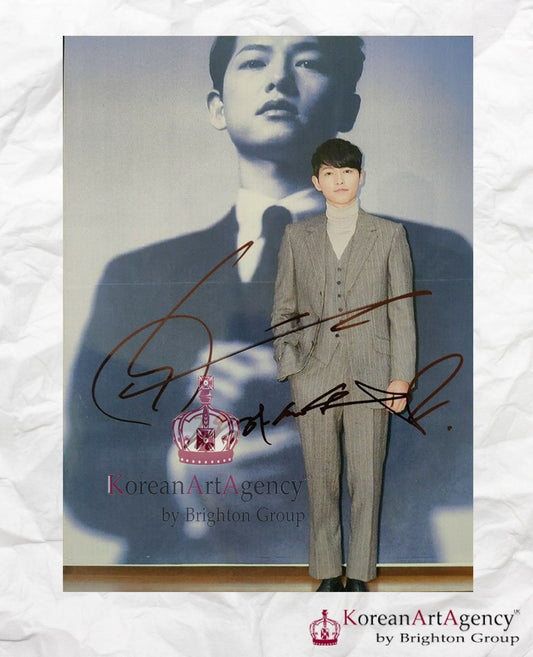 Vicenzo Song Joong Ki Autograph